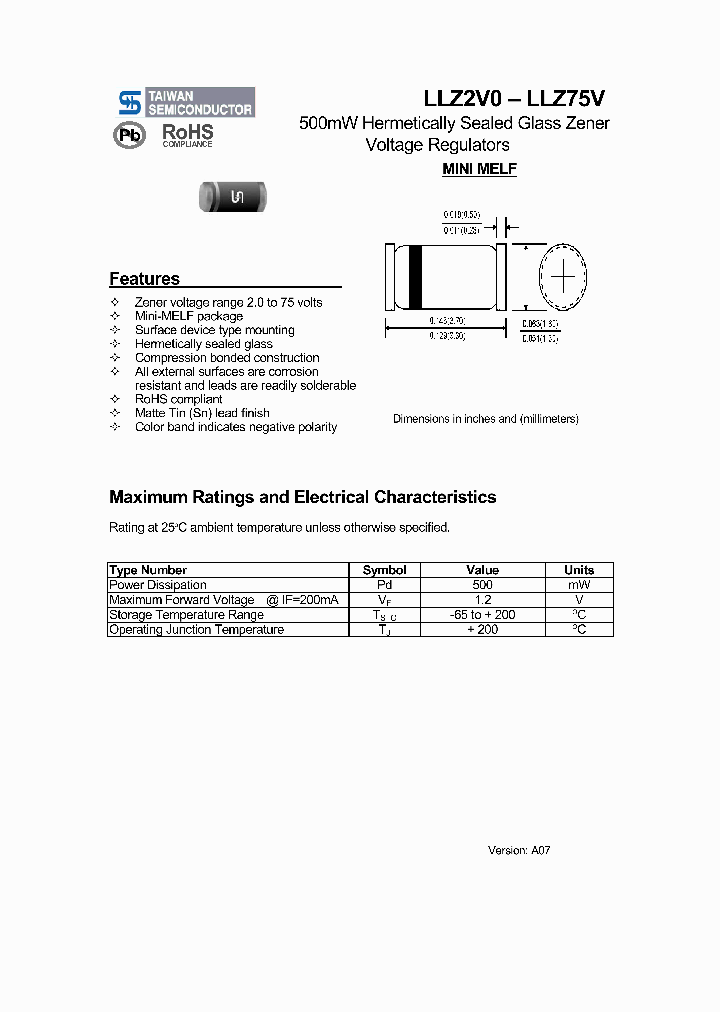 LLZ2V0_4549610.PDF Datasheet