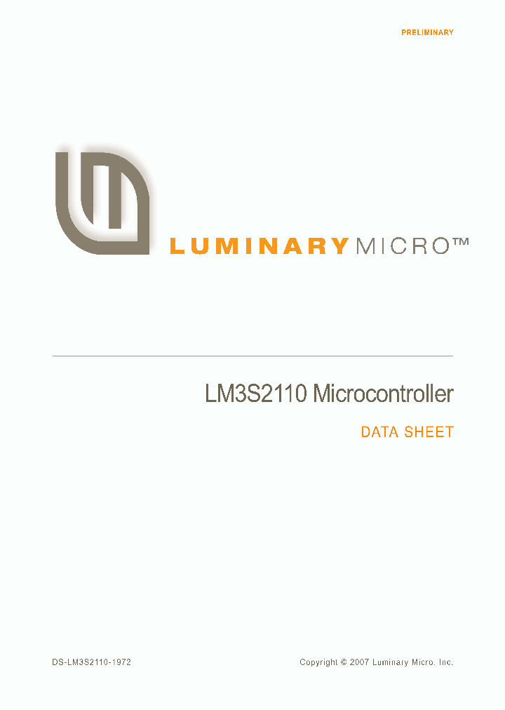 LM3S2110-IQN20_4208700.PDF Datasheet