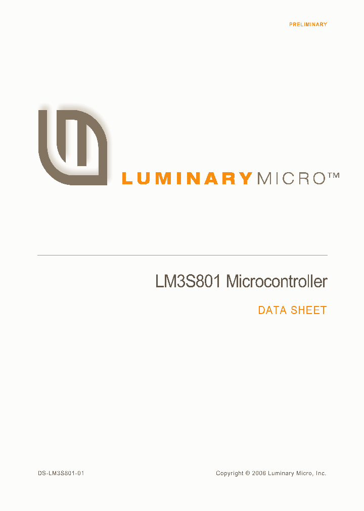 LM3S801_4533621.PDF Datasheet