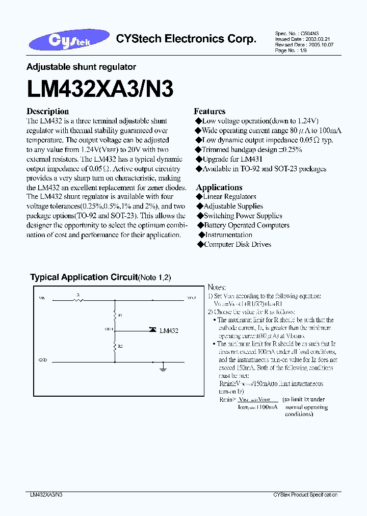 LM432CN3_4903895.PDF Datasheet