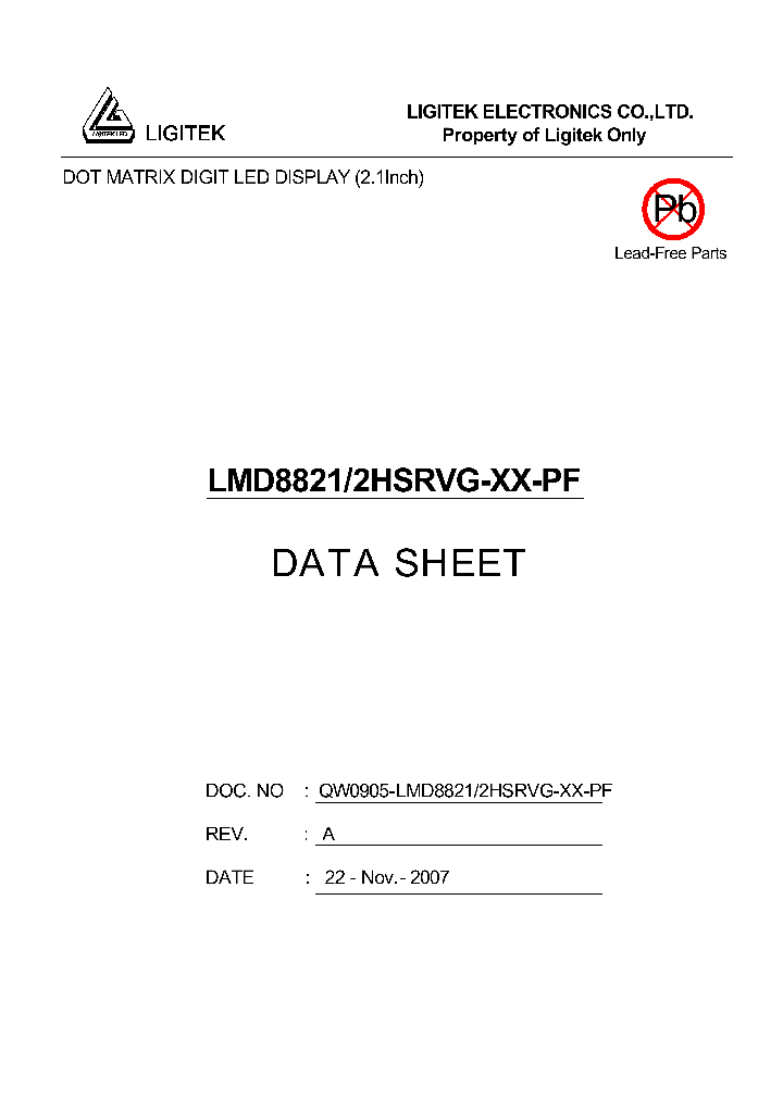 LMD8821-2HSRVG-XX-PF_4691880.PDF Datasheet