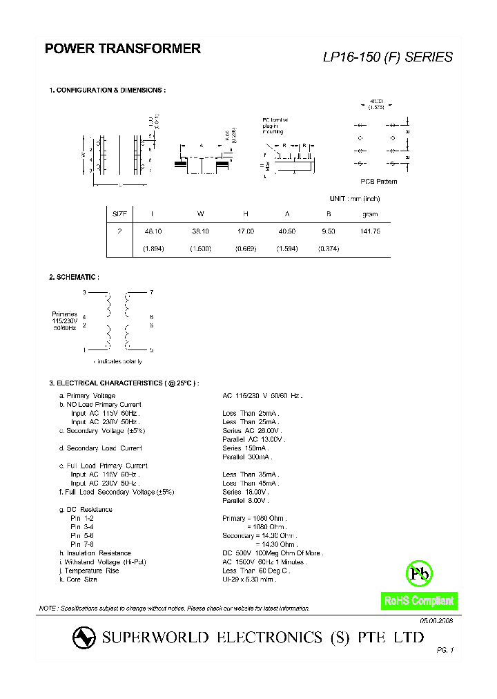 LP16-150_4755486.PDF Datasheet