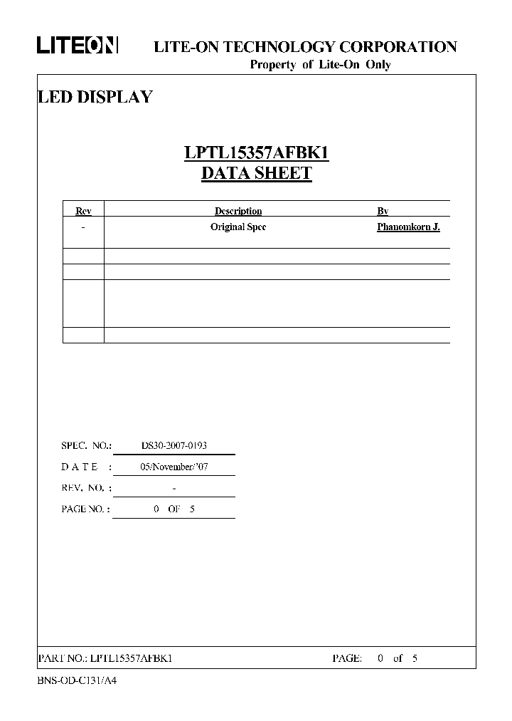 LPTL15357AFBK1_4646382.PDF Datasheet