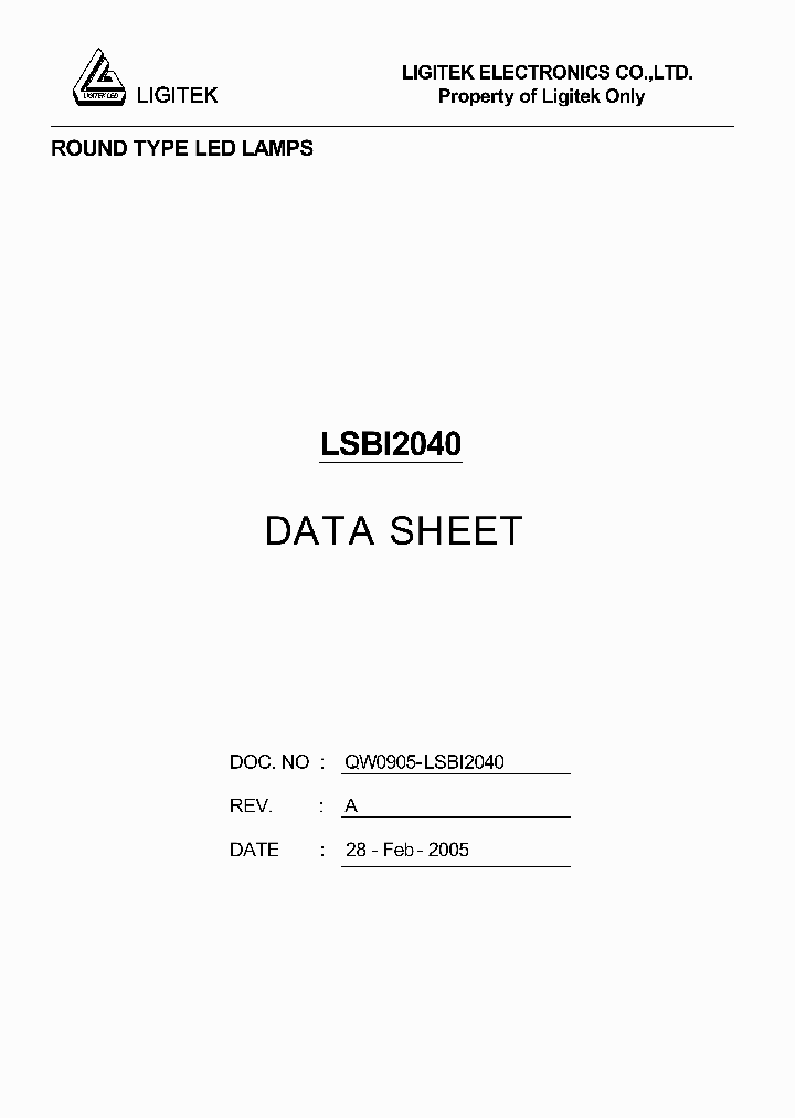 LSBI2040_4637277.PDF Datasheet