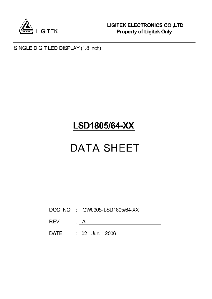 LSD1805-64-XX_4699557.PDF Datasheet
