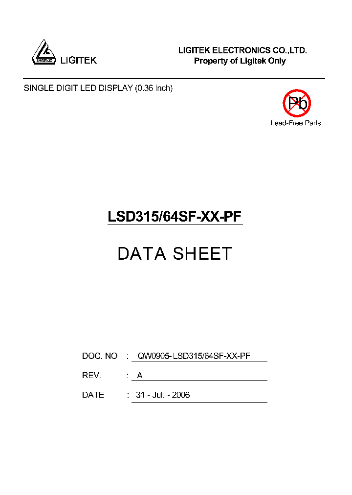 LSD315-64SF-XX-PF_4819118.PDF Datasheet
