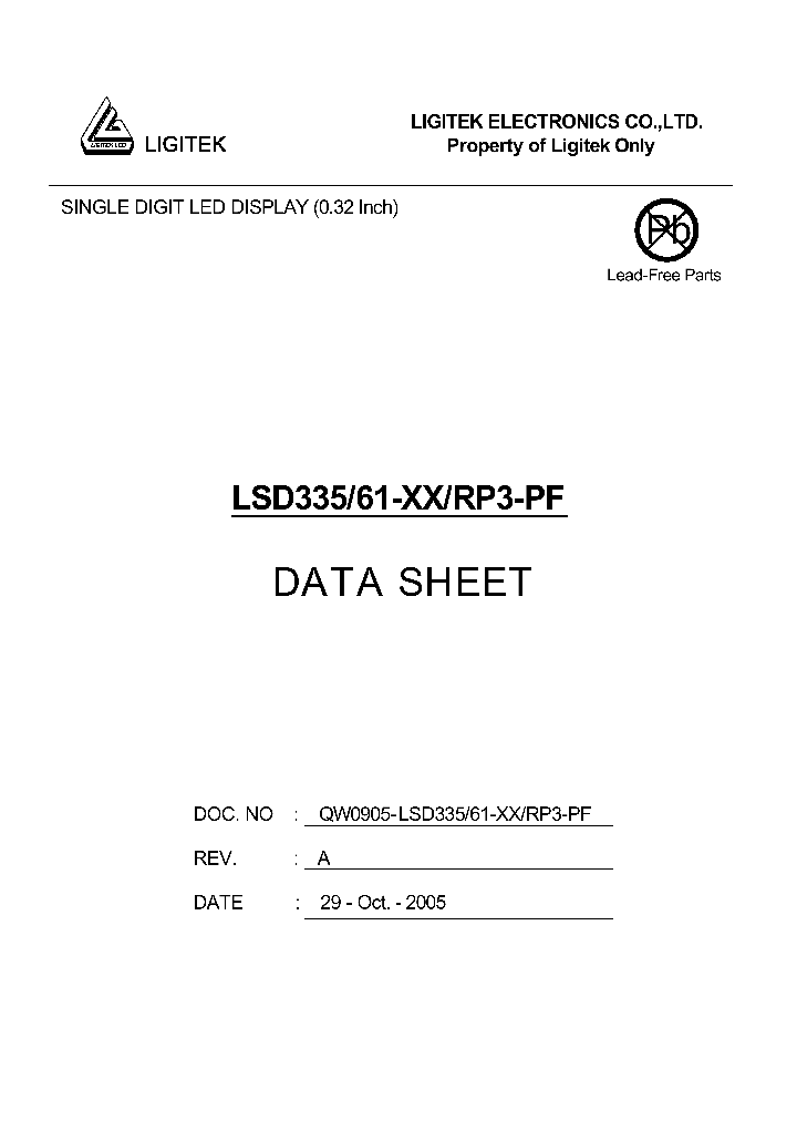 LSD335-61-XX-RP3-PF_4581719.PDF Datasheet