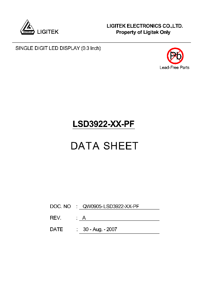 LSD3922-XX-PF_4919406.PDF Datasheet