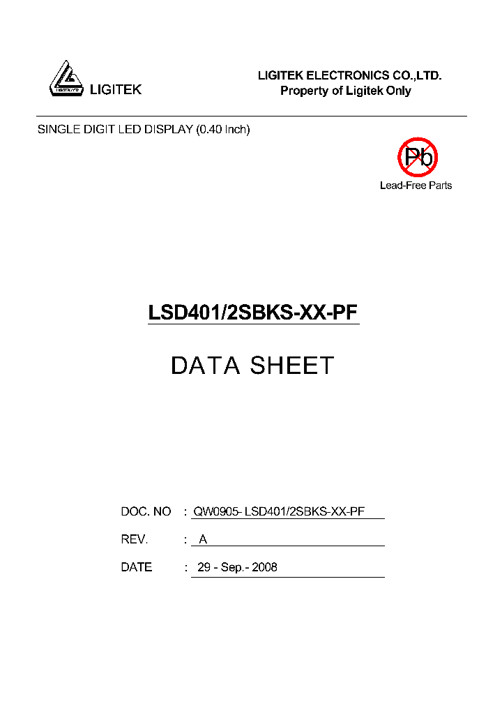 LSD401-2SBKS-XX-PF_4665490.PDF Datasheet