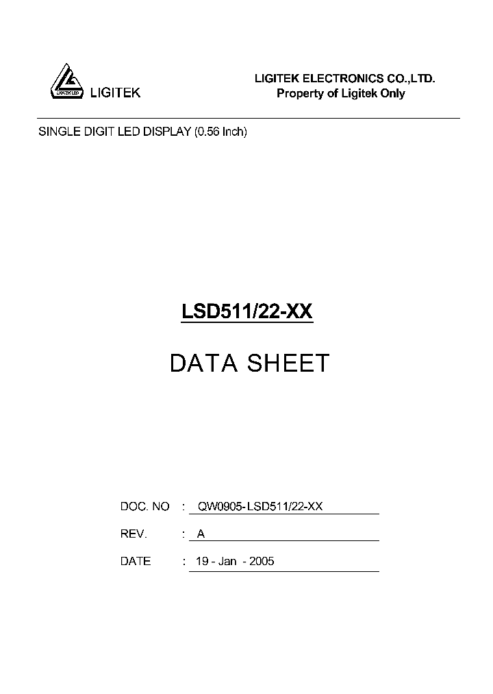 LSD511-22-XX_4696195.PDF Datasheet