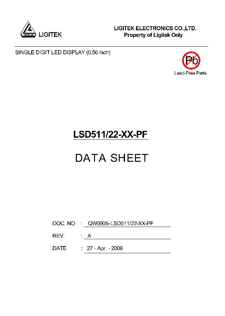 LSD511-22-XX-PF_4696197.PDF Datasheet