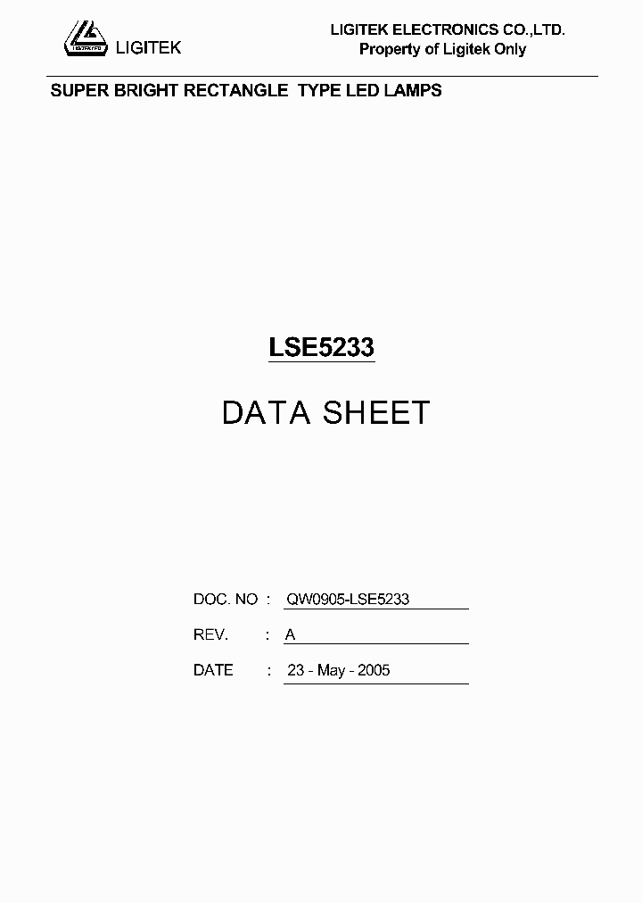 LSE5233_4688858.PDF Datasheet