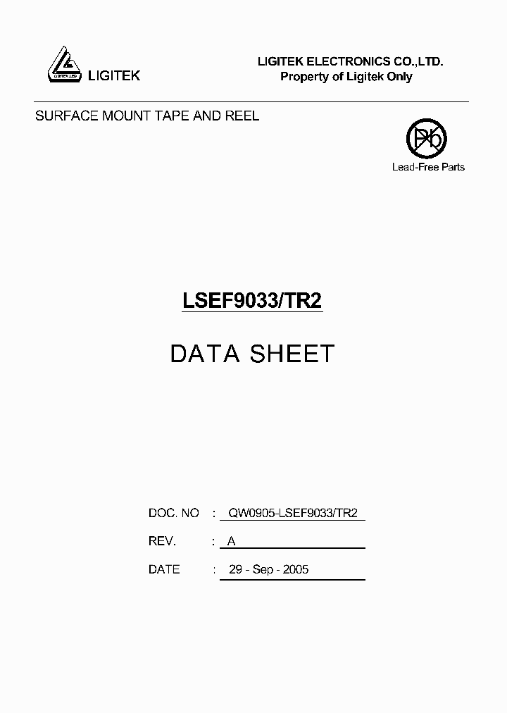 LSEF9033-TR2_4525708.PDF Datasheet