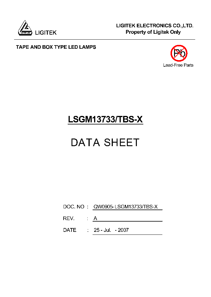 LSGM13733-TBS-X_4568057.PDF Datasheet