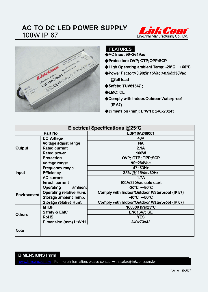 LSP10A248001_4544490.PDF Datasheet
