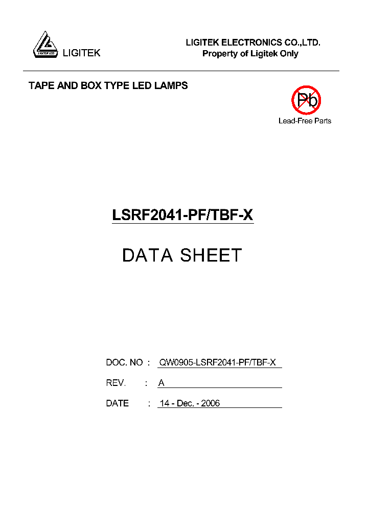LSRF2041-PF-TBF-X_4539967.PDF Datasheet