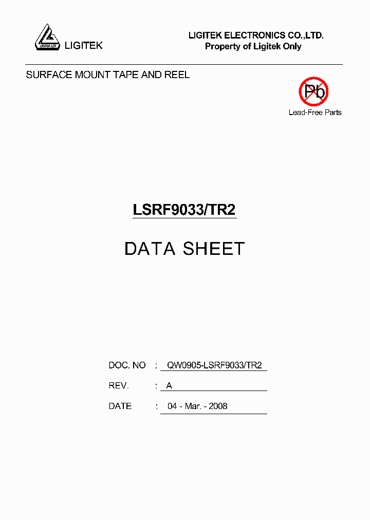LSRF9033-TR2_4533320.PDF Datasheet