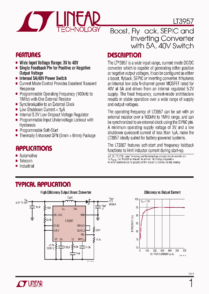 LT3957_4573872.PDF Datasheet Download --- IC-ON-LINE