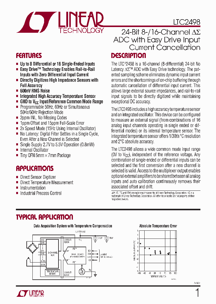 LTC2498CUHF-PBF_4466419.PDF Datasheet