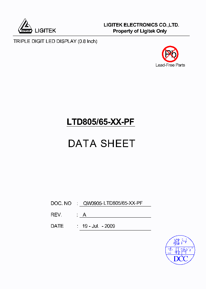 LTD805-65-XX-PF_4713835.PDF Datasheet