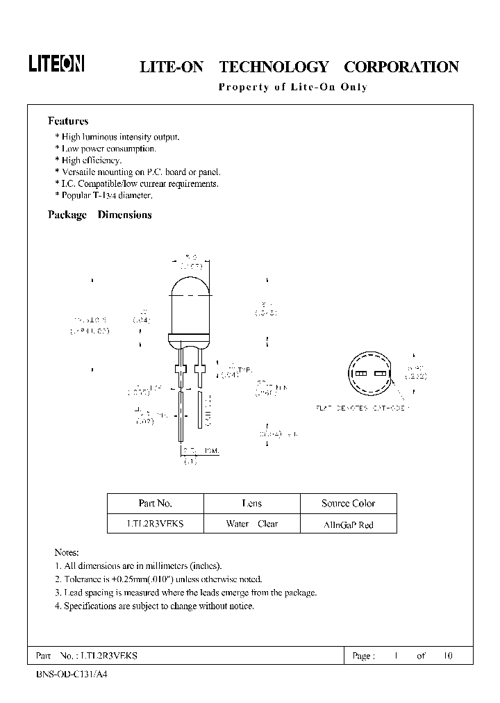 LTL2R3VEKS_4744480.PDF Datasheet