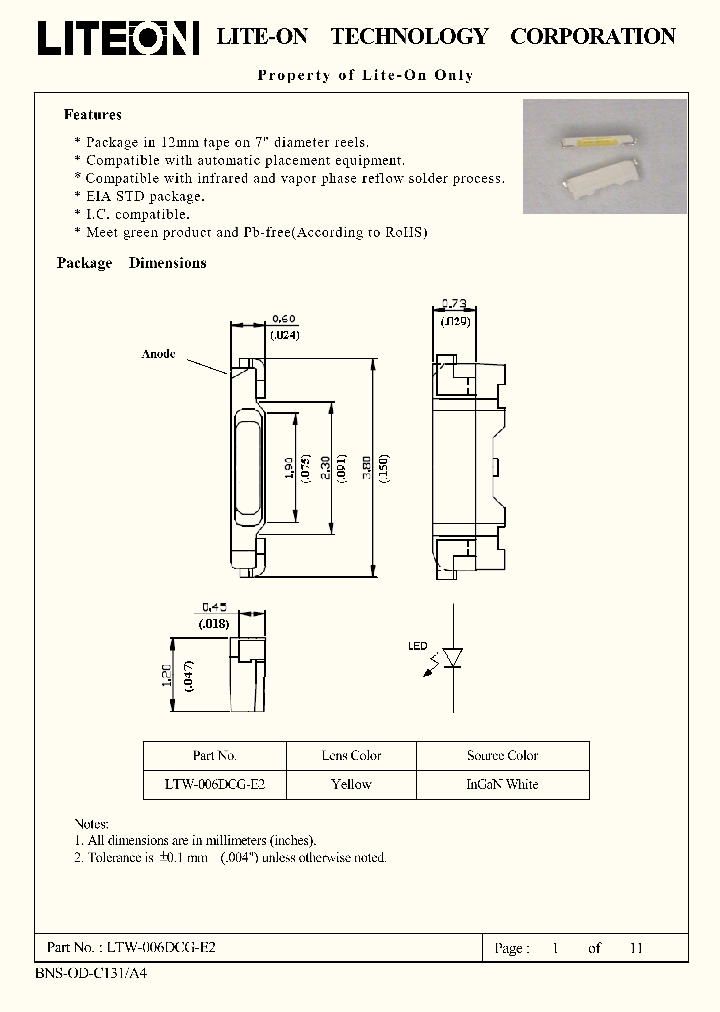 LTW-006DCG-E2_4539900.PDF Datasheet