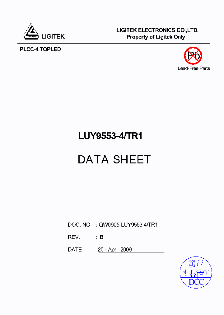 LUY9553-4-TR1_4782777.PDF Datasheet