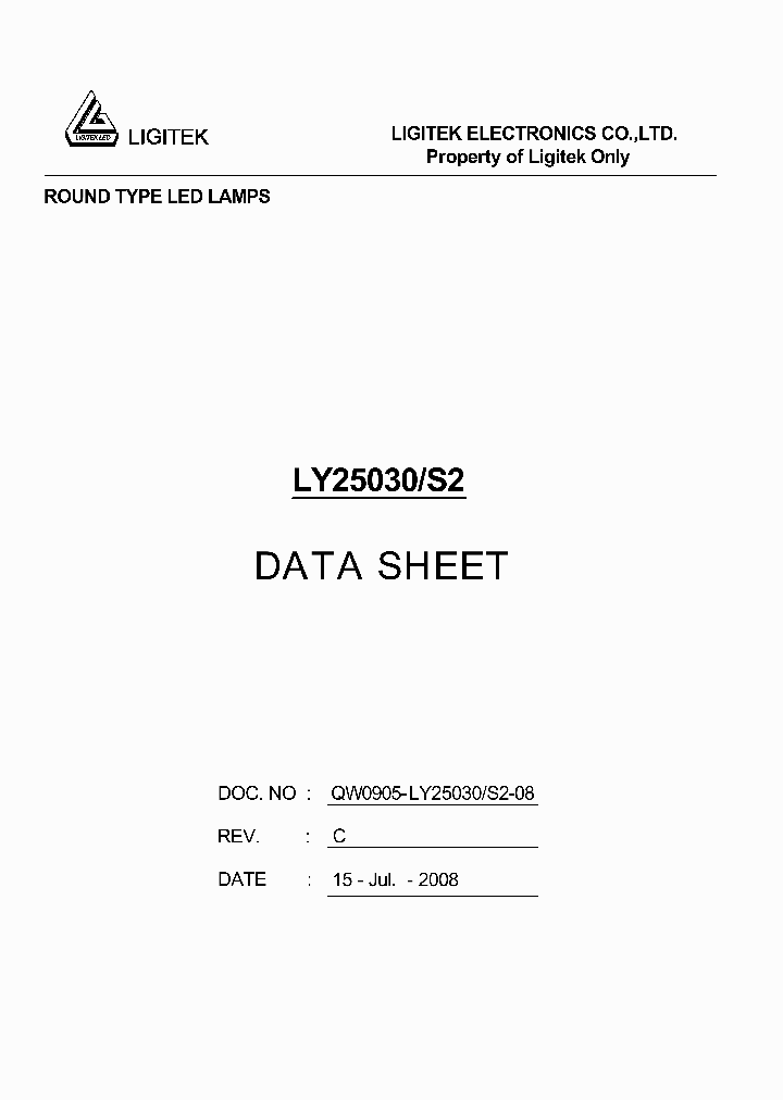 LY25030-S2_4597470.PDF Datasheet