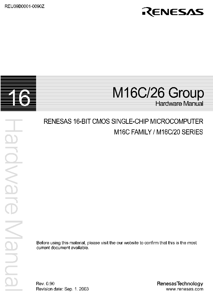 M16C26_4492044.PDF Datasheet