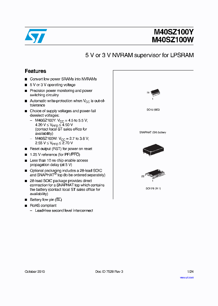 M40SZ100Y10_4923587.PDF Datasheet