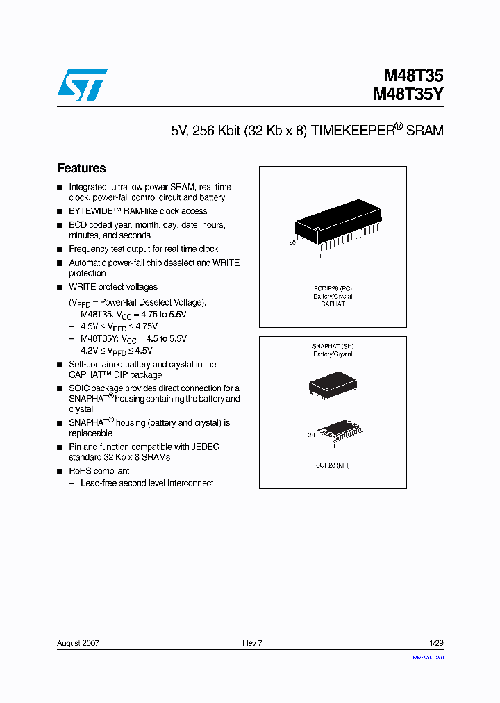 M48T35-70PC1E_4235178.PDF Datasheet