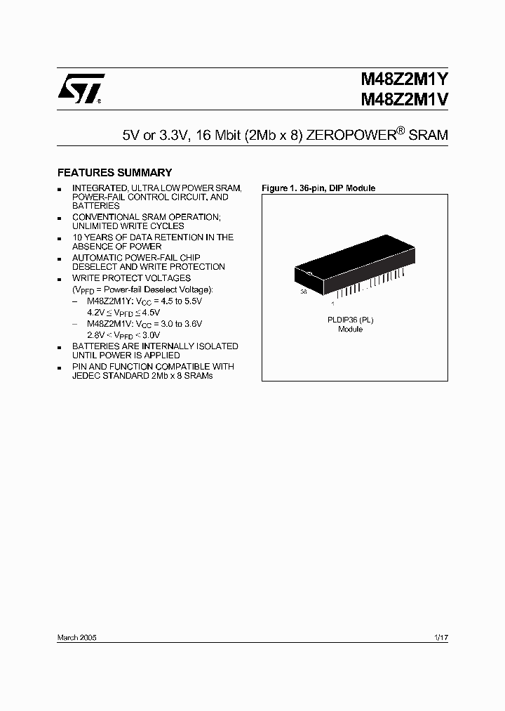 M48Z2M1V-701_4491147.PDF Datasheet