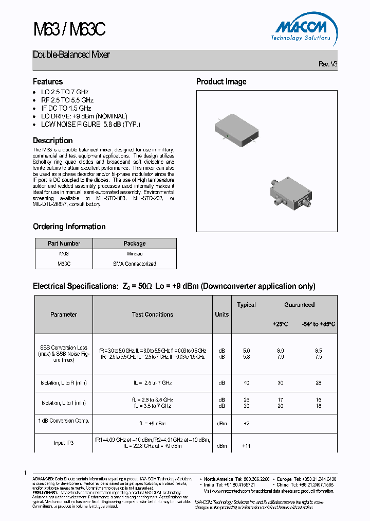M63_4680621.PDF Datasheet Download --- IC-ON-LINE