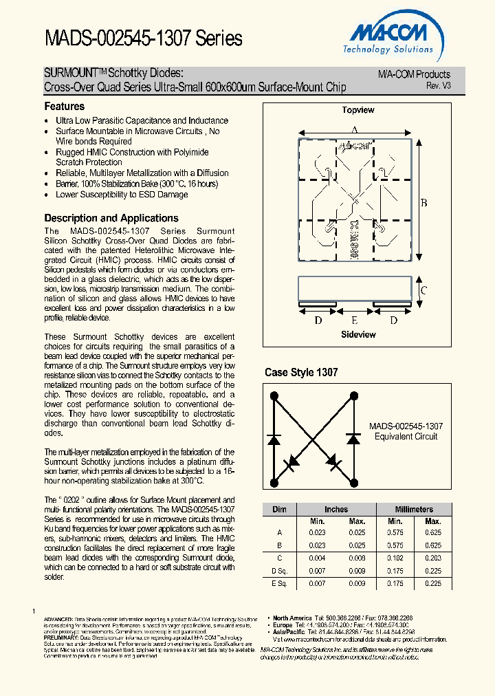 MADS-002545-1307_4505845.PDF Datasheet