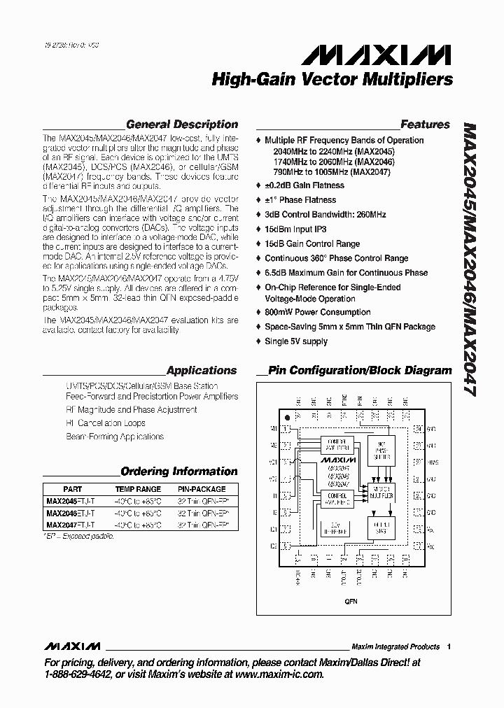 MAX2045_4616973.PDF Datasheet