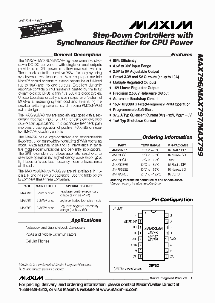MAX799CD_4172641.PDF Datasheet