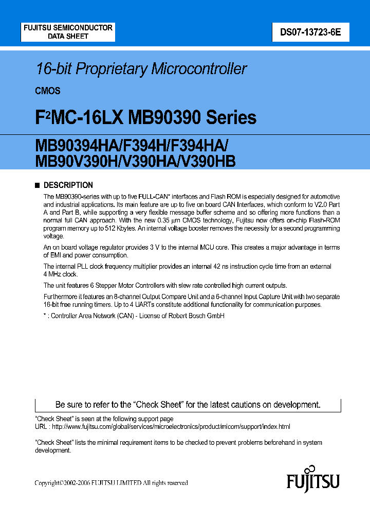 MB90F394HAPMT_4196143.PDF Datasheet