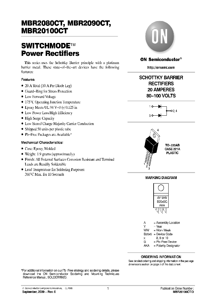 MBR20100CT_4533852.PDF Datasheet