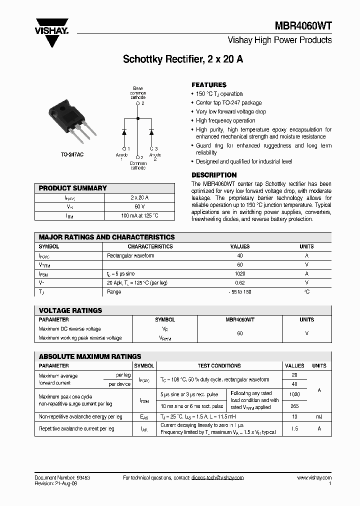 MBR4060WT_4344064.PDF Datasheet