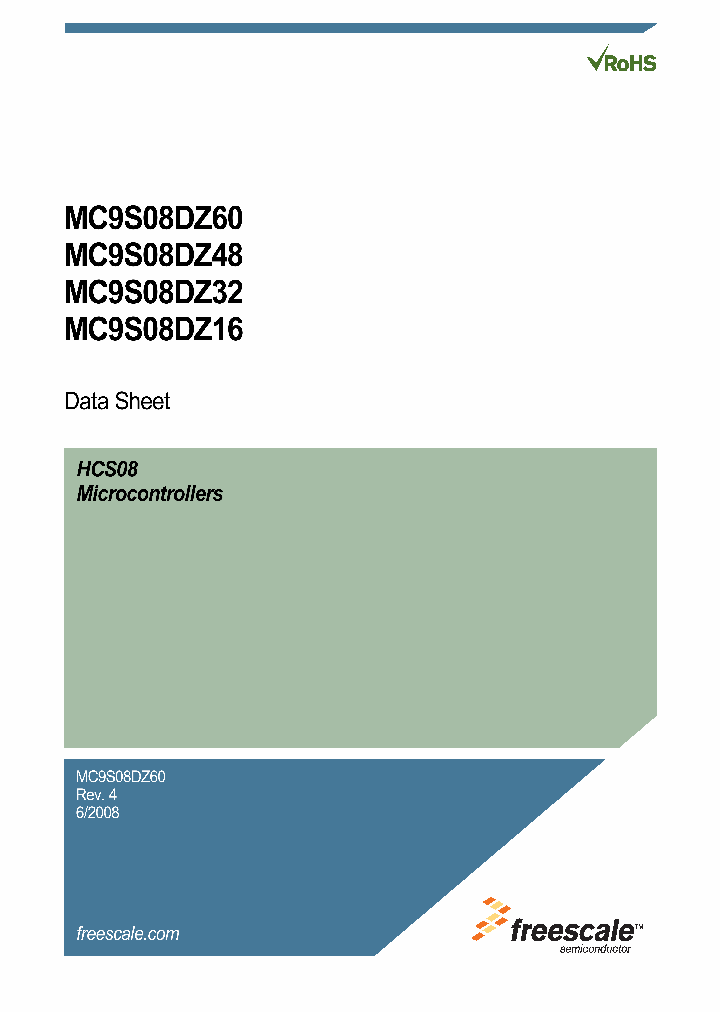 MC9S08DZ60F1C32_4581115.PDF Datasheet