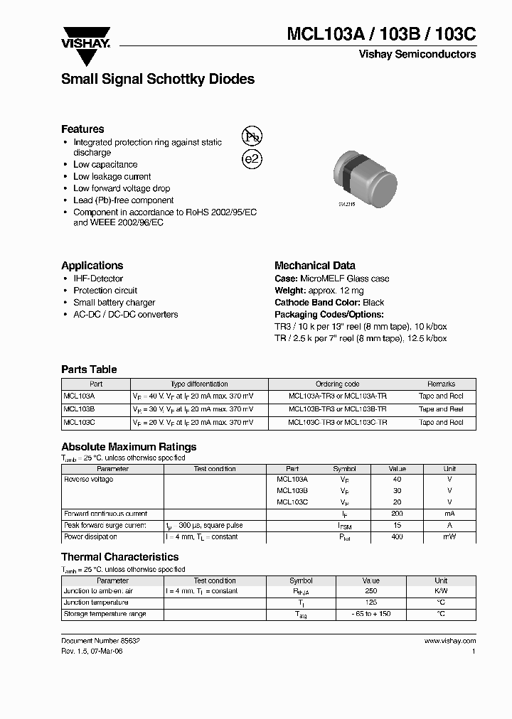 MCL103A-TR_4674347.PDF Datasheet