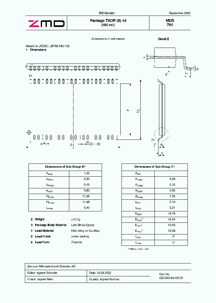 MDS764_4494112.PDF Datasheet