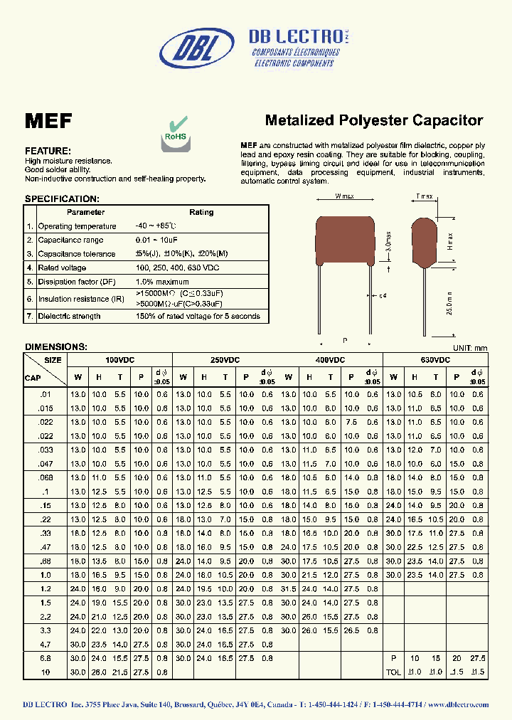 MEF_4261524.PDF Datasheet