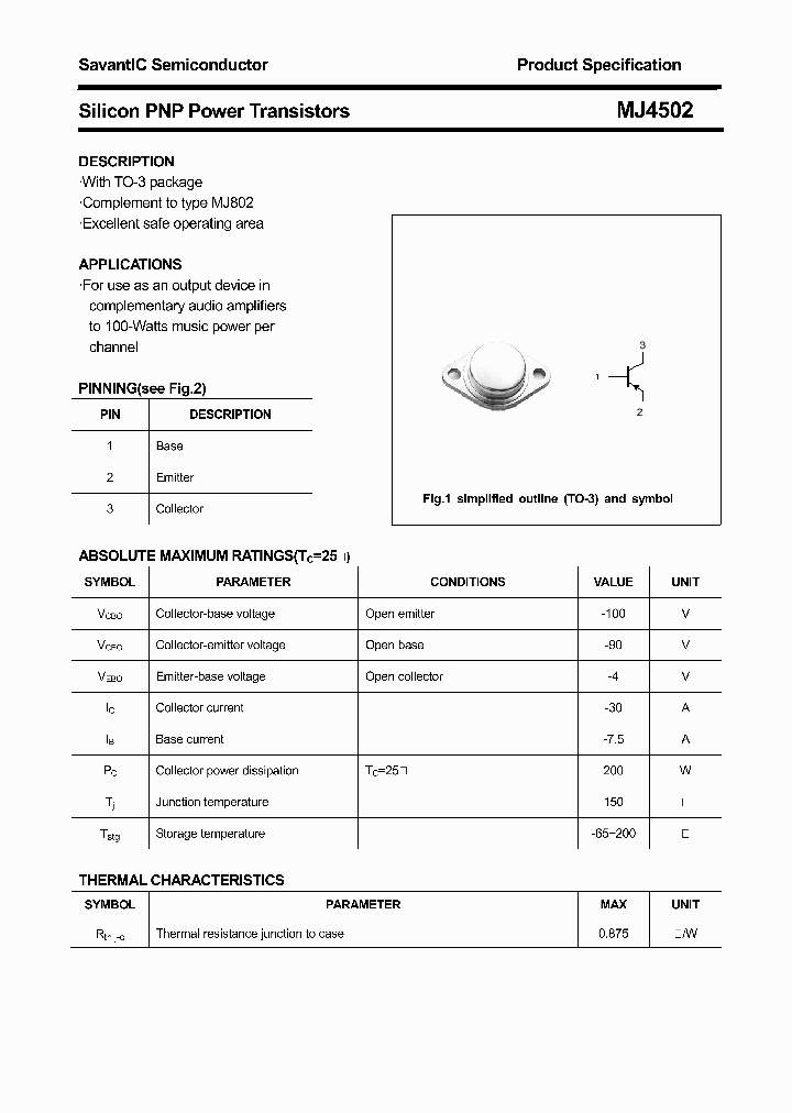 MJ4502_4626255.PDF Datasheet