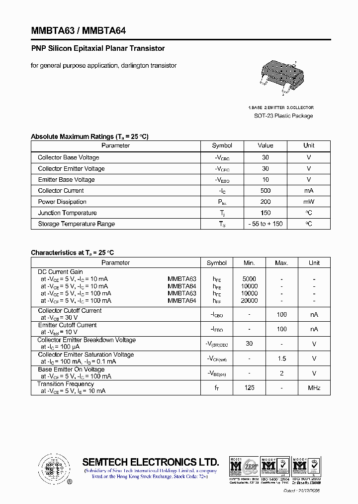 MMBTA63_4612518.PDF Datasheet