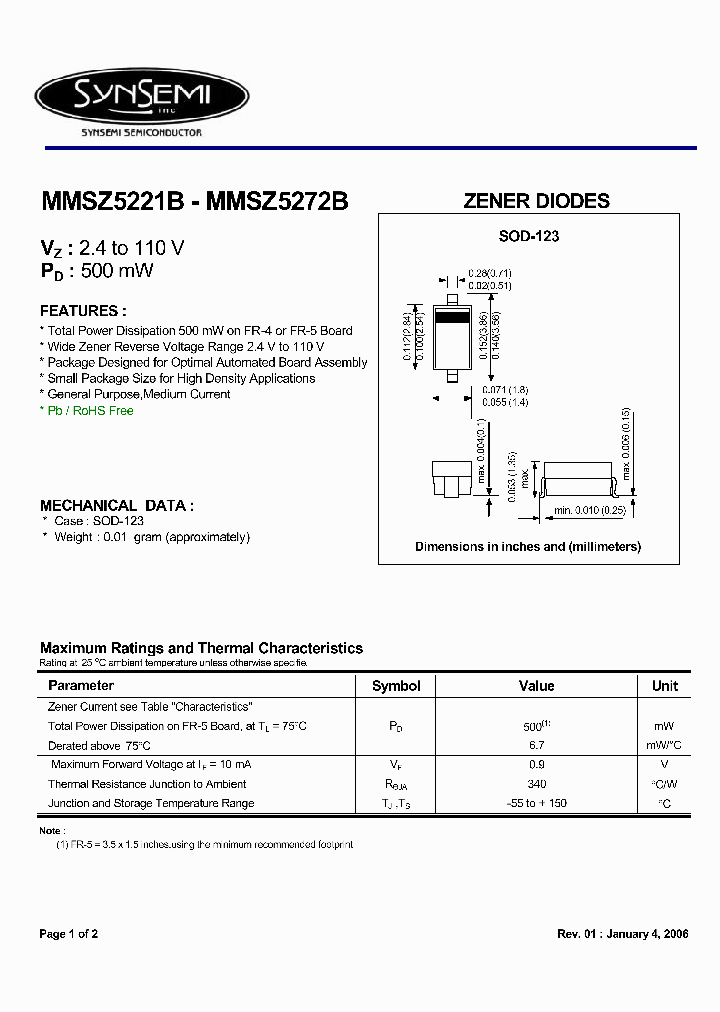 MMSZ5221B_4561949.PDF Datasheet