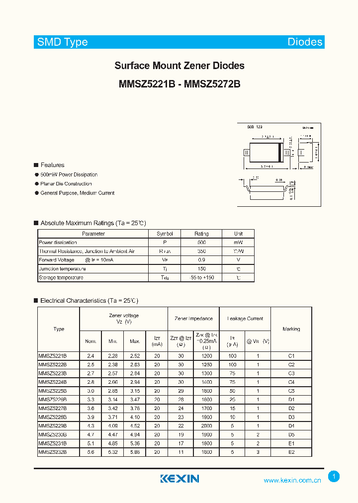 MMSZ5226B_4567143.PDF Datasheet