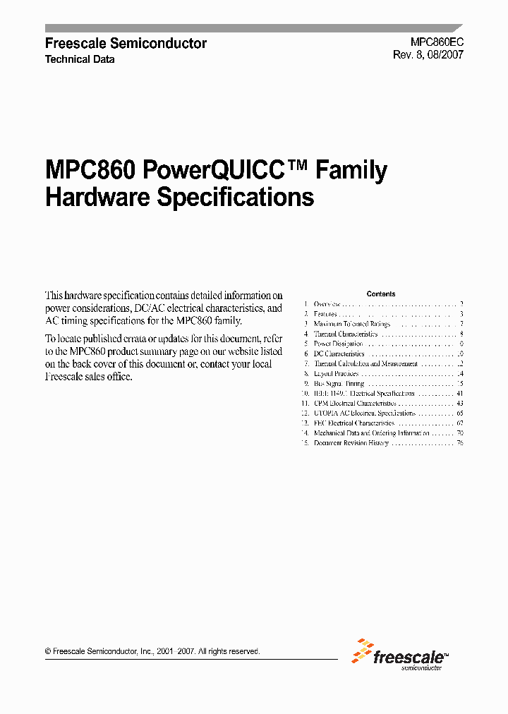 MPC860EC_4402616.PDF Datasheet