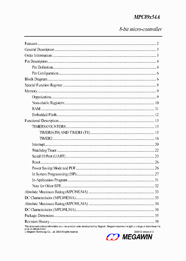 MPC89L54AE_4565091.PDF Datasheet