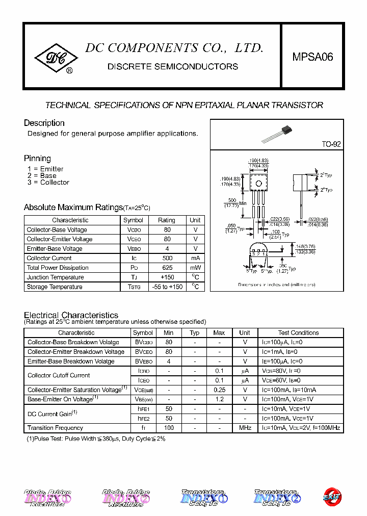 MPSA06_4573783.PDF Datasheet Download